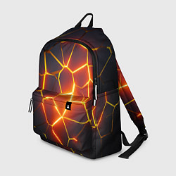 Рюкзак Огненные трещины, цвет: 3D-принт