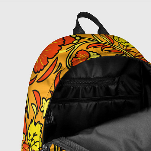 Рюкзак Хохлома золотой фон / 3D-принт – фото 4
