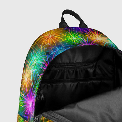 Рюкзак Салют разноцветный / 3D-принт – фото 4