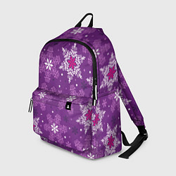 Рюкзак Violet snow, цвет: 3D-принт