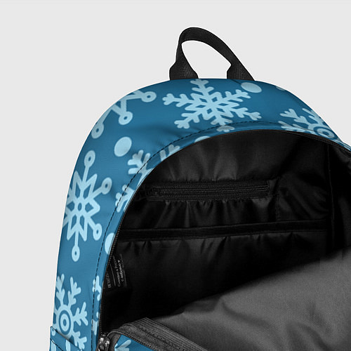 Рюкзак Blue snow / 3D-принт – фото 4