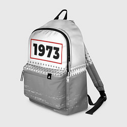 Рюкзак 1973 - в красной рамке на светлом, цвет: 3D-принт
