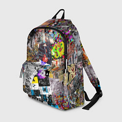 Рюкзак Очень пёстрый арт, цвет: 3D-принт