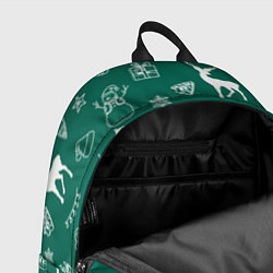 Рюкзак Новогодняя история, цвет: 3D-принт — фото 2