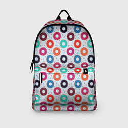 Рюкзак Пончики на светлом фоне, цвет: 3D-принт — фото 2