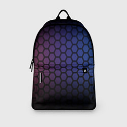 Рюкзак Abstract hexagon fon, цвет: 3D-принт — фото 2