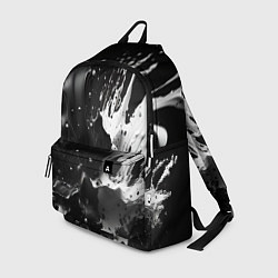Рюкзак Брызги красок - белая и черная, цвет: 3D-принт
