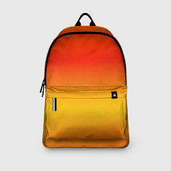 Рюкзак Переливы оранжевого, цвет: 3D-принт — фото 2