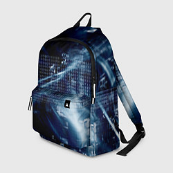 Рюкзак Тёмно-ледяной фон и бесконечный код