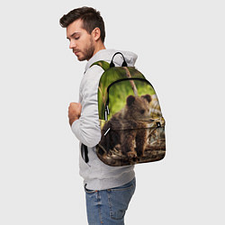 Рюкзак Медвежонок красавец, цвет: 3D-принт — фото 2