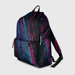 Рюкзак Неоновая стена, цвет: 3D-принт