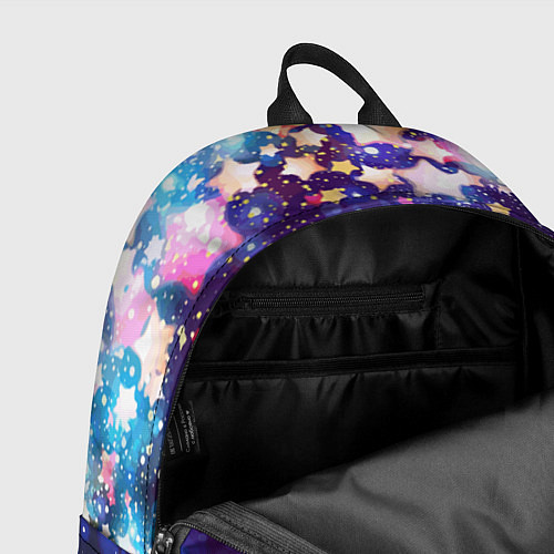 Рюкзак Звездочки - космическое небо / 3D-принт – фото 4