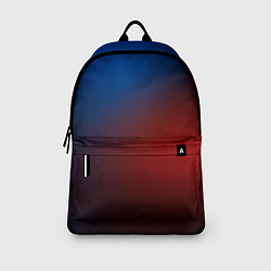 Рюкзак Красно синий градиент, цвет: 3D-принт — фото 2