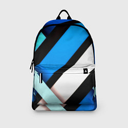 Рюкзак Спортивная геометрия из полос, цвет: 3D-принт — фото 2