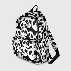 Рюкзак Весёлые панды, цвет: 3D-принт