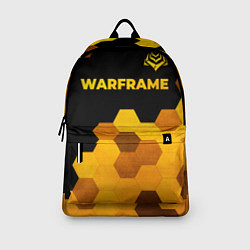 Рюкзак Warframe - gold gradient: символ сверху, цвет: 3D-принт — фото 2
