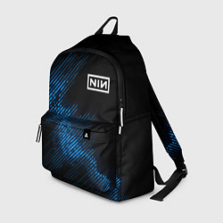 Рюкзак Nine Inch Nails звуковая волна, цвет: 3D-принт