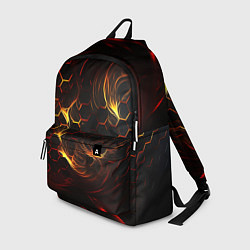Рюкзак Огненные объемные плитки, цвет: 3D-принт