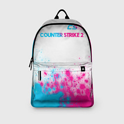 Рюкзак Counter Strike 2 neon gradient style: символ сверх, цвет: 3D-принт — фото 2