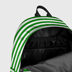 Рюкзак Тельняшка зеленая Пограничных войск, цвет: 3D-принт — фото 2