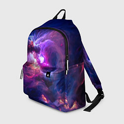 Рюкзак Небула в космосе в фиолетовых тонах - нейронная се, цвет: 3D-принт