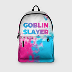 Рюкзак Goblin Slayer neon gradient style: символ сверху, цвет: 3D-принт — фото 2
