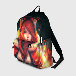 Рюкзак Рыжая девушка-лиса, цвет: 3D-принт