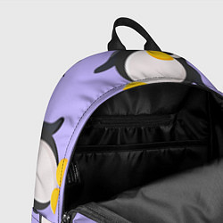Рюкзак Пингвин и веточка, цвет: 3D-принт — фото 2