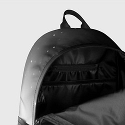 Рюкзак The Offspring glitch на темном фоне: символ сверху, цвет: 3D-принт — фото 2