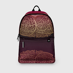 Рюкзак Пылающий орнамент, цвет: 3D-принт — фото 2
