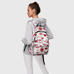 Рюкзак Сладкие губы, цвет: 3D-принт — фото 2