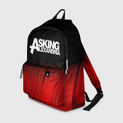 Рюкзак Asking Alexandria red plasma, цвет: 3D-принт