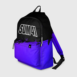 Рюкзак Sum41 purple grunge, цвет: 3D-принт