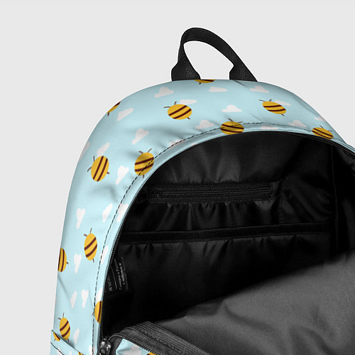Рюкзак Паттерн облака и пчелы / 3D-принт – фото 4