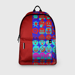 Рюкзак Смайлики для общения, цвет: 3D-принт — фото 2