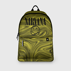 Рюкзак Nirvana лого абстракция, цвет: 3D-принт — фото 2