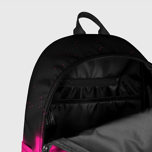 Рюкзак FNAF - neon gradient: символ сверху / 3D-принт – фото 4