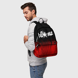 Рюкзак Blink 182 red plasma, цвет: 3D-принт — фото 2