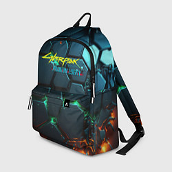Рюкзак Cyberpunk 2077 phantom liberty logo, цвет: 3D-принт