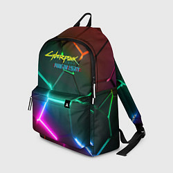 Рюкзак Cyberpunk 2077 phantom liberty logo neon