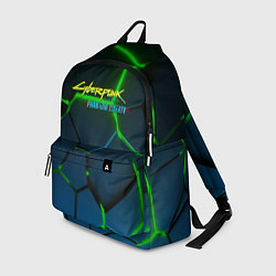 Рюкзак Cyberpunk 2077 phantom liberty green neon