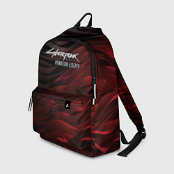 Рюкзак Cyberpunk 2077 phantom liberty black red