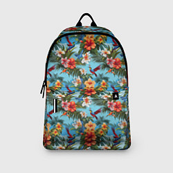 Рюкзак Паттерн с цветами, цвет: 3D-принт — фото 2