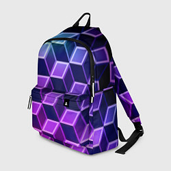Рюкзак Неоновые кубы иллюзия, цвет: 3D-принт