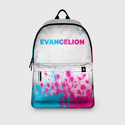 Рюкзак Evangelion neon gradient style: символ сверху, цвет: 3D-принт — фото 2