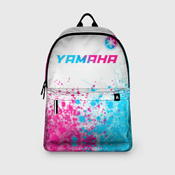 Рюкзак Yamaha neon gradient style: символ сверху, цвет: 3D-принт — фото 2