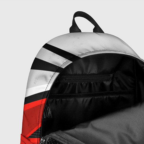 Рюкзак Бело-красная униформа для зала / 3D-принт – фото 4