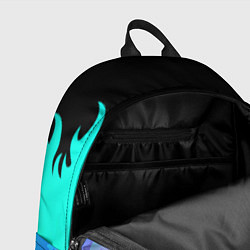 Рюкзак Pantera неоновый огонь, цвет: 3D-принт — фото 2