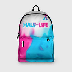 Рюкзак Half-Life neon gradient style: символ сверху, цвет: 3D-принт — фото 2