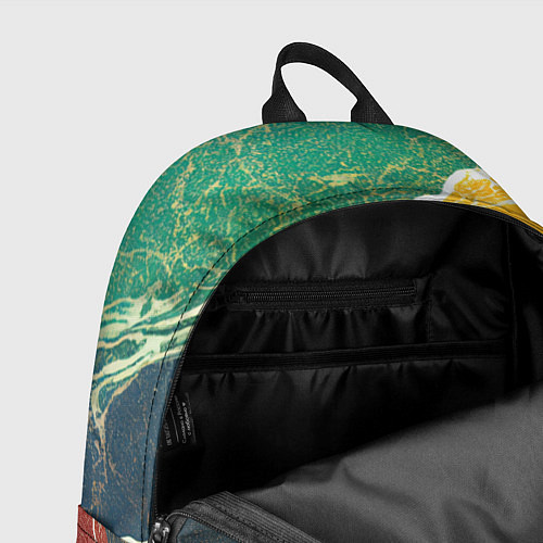 Рюкзак Мраморная радуга / 3D-принт – фото 4